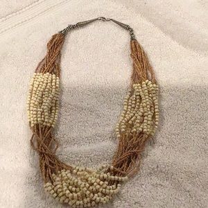 Necklace Beaded Necklace with 18 Strands